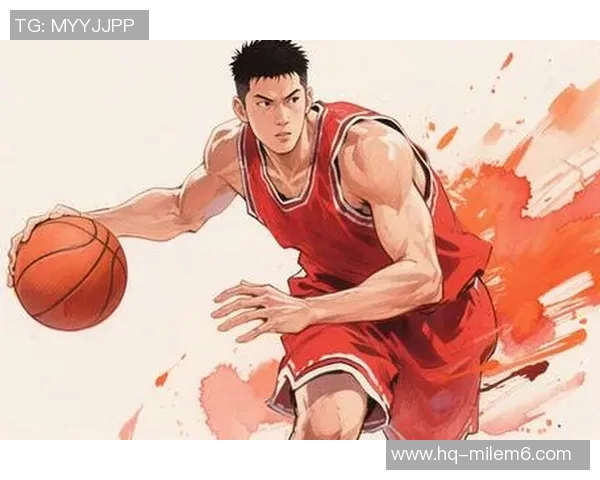 篮球明星红色头像展现激情与力量的完美结合，激励无数年轻人追逐梦想
